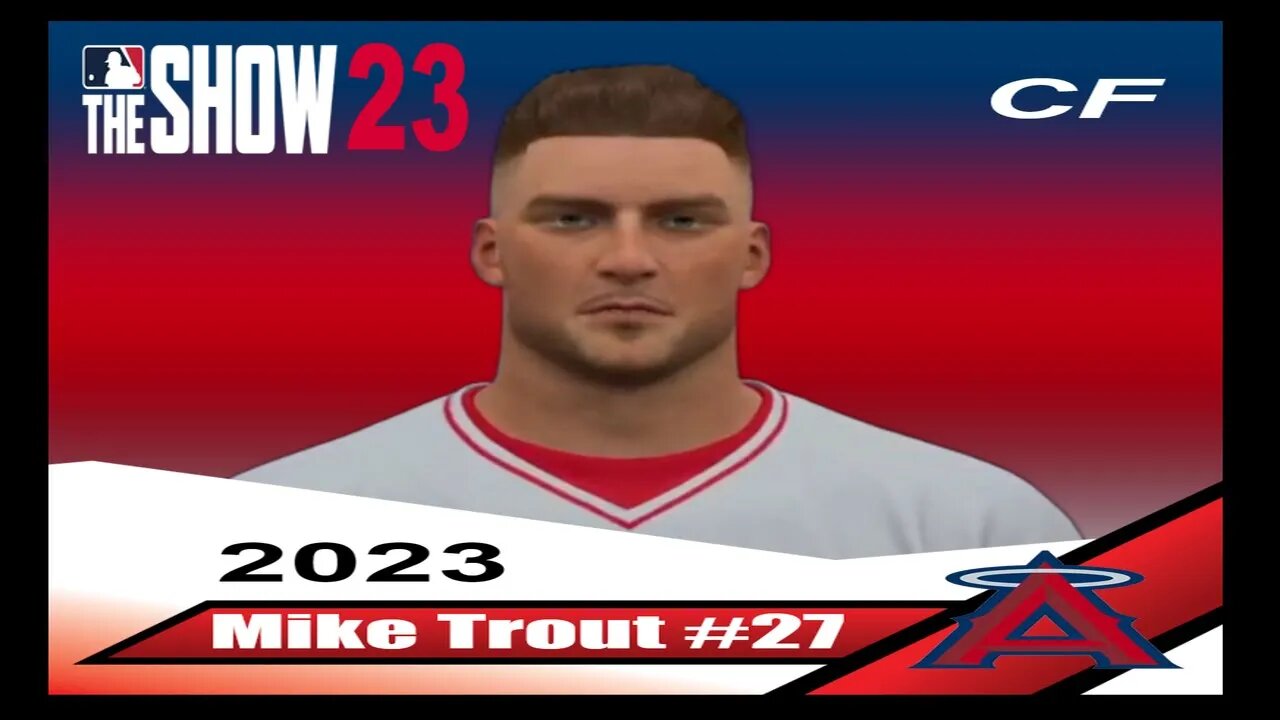 Create Mike Trout Mlb The Show 23