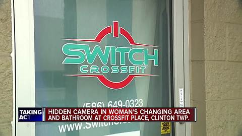 Hidden camera discovered in women's room at Switch CrossFit in Clinton Township