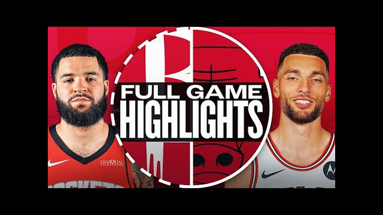 ROCKETS at BULLS | FULL GAME HIGHLIGHTS | November 17, 2024