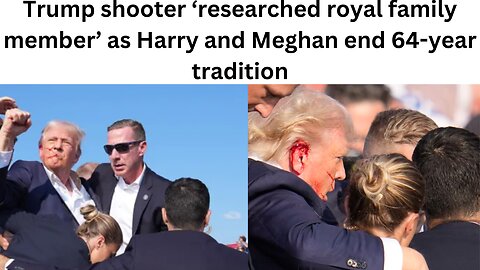 The Gunman's Online Searches and the End of a Royal Tradition