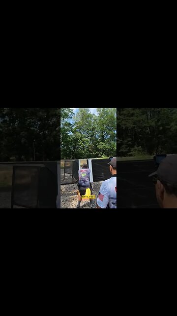 🤕💥😣 Hurt and all 🤕 RBGC #uspsa August Match Stage 2 Ryan #competition #unloadshowclear #shorts