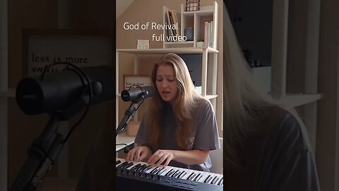 God of Revival cover #shorts #worship #cover