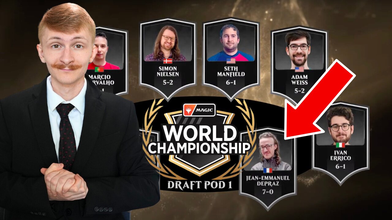 Magic The Gathering World Championship Draft Day 2 Live Reaction!