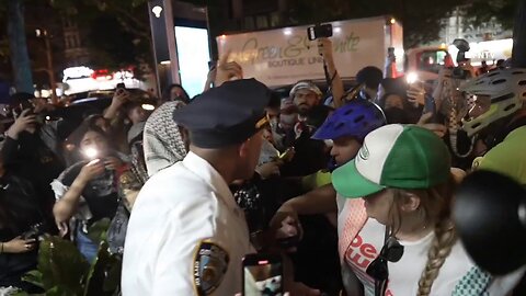 Protesters Clash With Police After They Storm Kamala Harris Rally Afterparty