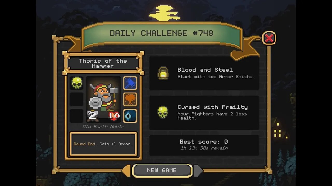 The Dungeon Beneath Gameplay - Daily Challenge #748