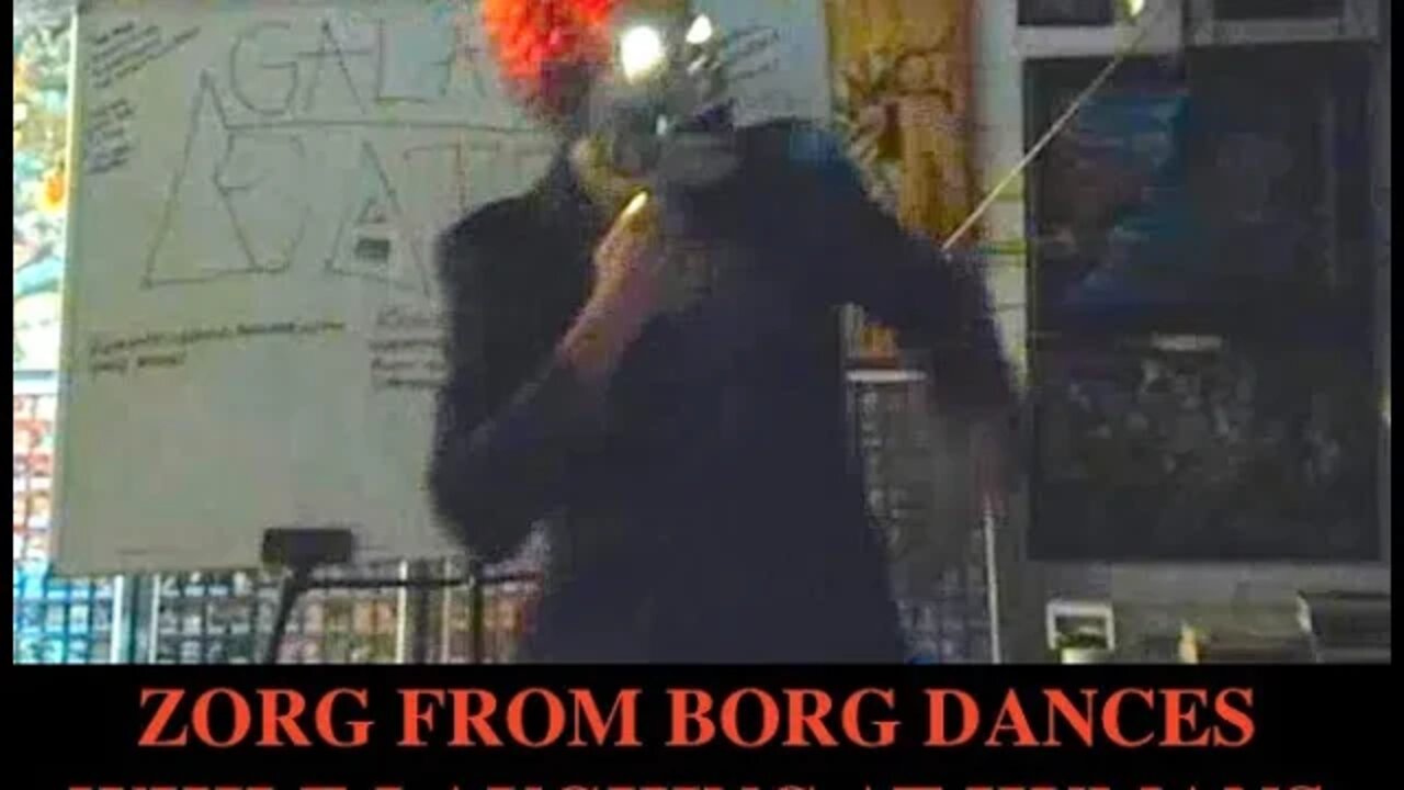 Amazing Footage of Space Alien, Who Appears to be Dancing & Laughing at Humans, Zorg from Borg