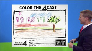 Color the 4cast: Evelyn