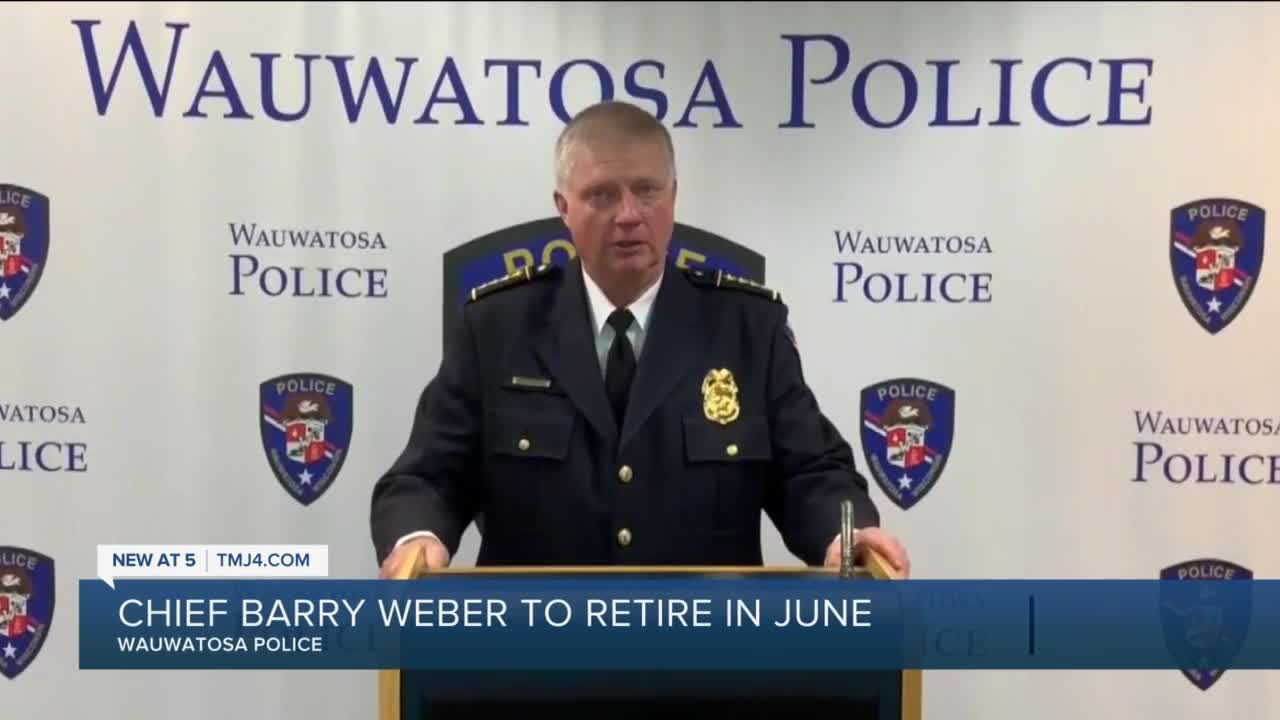 Wauwatosa Police Chief Barry Weber to retire after 31 years