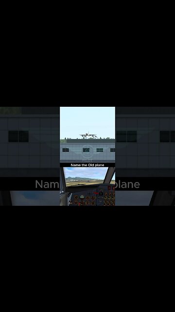 Old Plane #landing #aviation #shorts