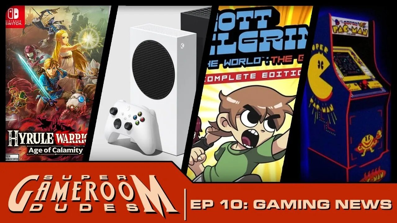NEW Hyrule Warriors, Xbox Series S, Scott Pilgrim, Super Pac-Man | Super Gameroom Dudes Episode 10
