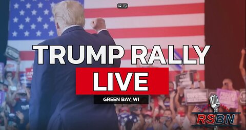 Trump Rally in Green Bay, Wisconsin - WATCH PARTY! 10.30.2024