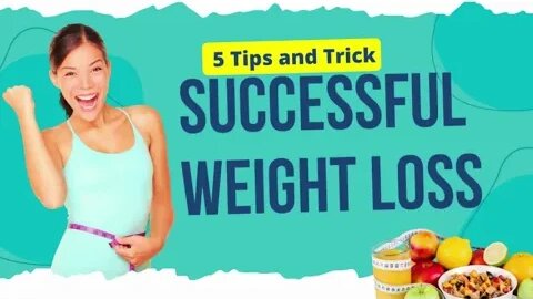 5 Tips and Trick for Effective and Sustainable Weight Loss 🍽️🌿🧘🏻‍♀️💪🏻