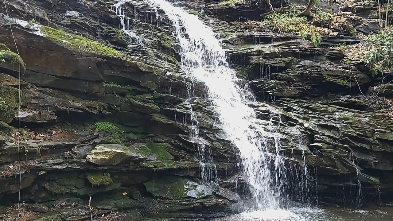 mountain waterfalls are cool