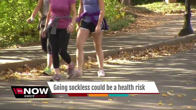 Why going sockless could be a health risk