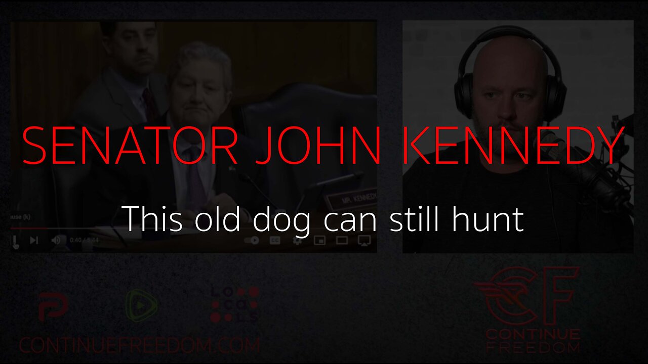 Senator Kennedy: This old dog can still hunt