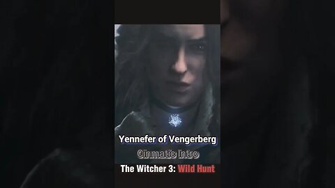 yennefer Of vengerberg cinematic intro #shorts #witcher #trending #subscribe