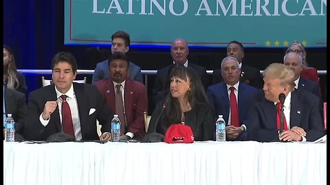 WIN 3RD TIME AGAINST EVILS! Sound of Freedom Eduardo Verástegui at Trump Latino round table FL