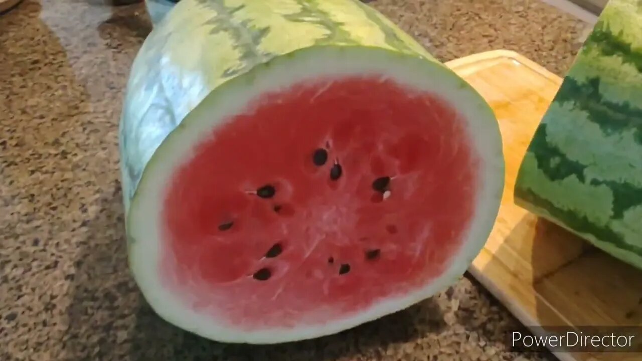 opening the 🍉 HUGE WATERMELON 🍉