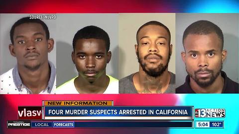 Police arrest 4 in connection with North Las Vegas fatal shooting