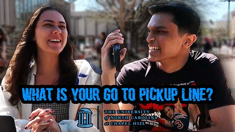 What is Your Best Pickup Line? College Edition! UNC Chapel Hill (PUBLIC INTERVIEW)