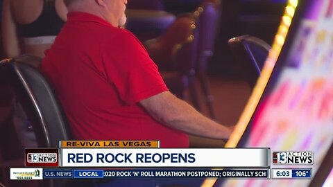 Red Rock reopens to locals and tourists alike