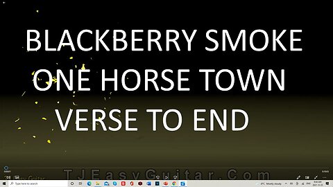 Blackberry Smoke - One Horse Town