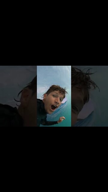 THIS IS WHAT ITS LIKE INSIDE A BREAKING WAVE!