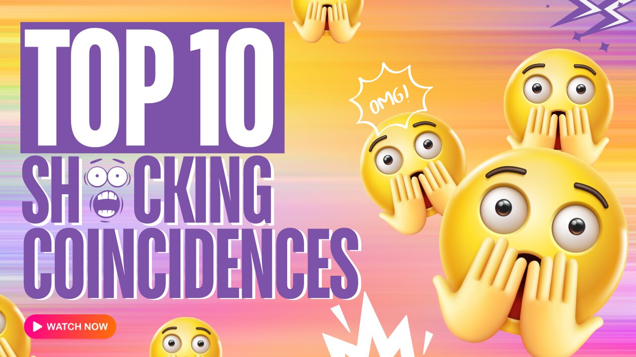 Top10 Most Shocking Coincidences That Will Make You Question Reality!