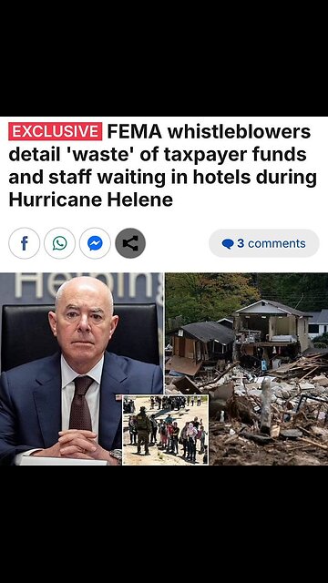 Cops are saying "don't donate to FEMA..."