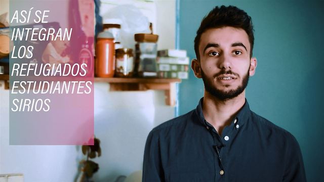 Donde estudiantes y refugiados viven juntos en armonía