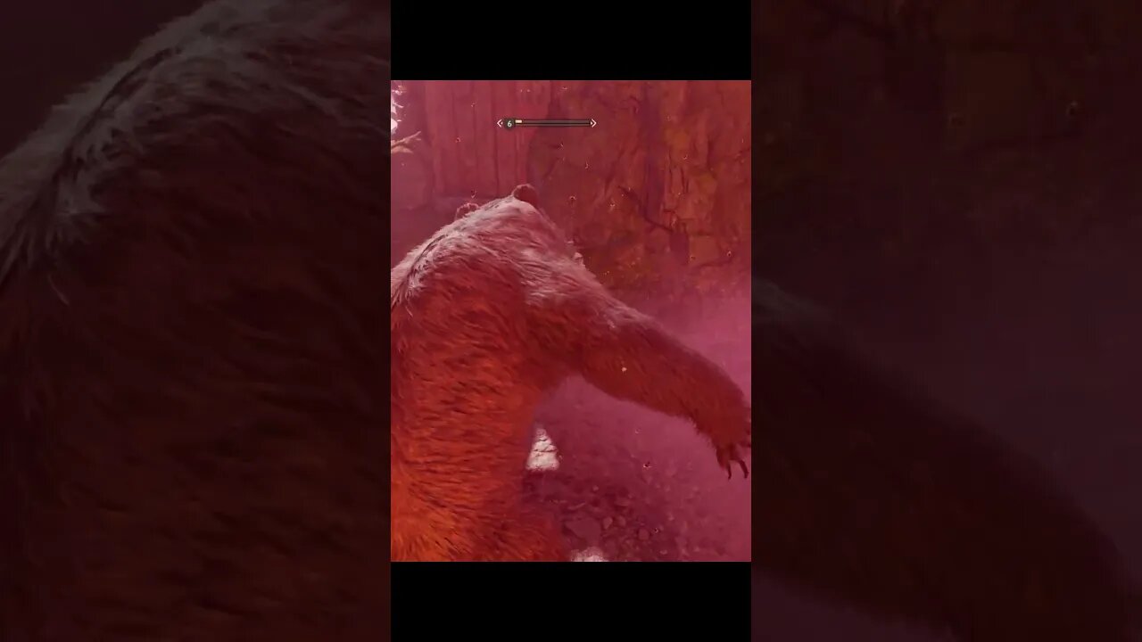 LOKI TURNS INTO A BEAR #shorts #godofwarragnarok #loki