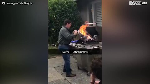 La dinde carbonisée, nouvelle tradition de Thanksgiving