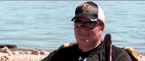 VGK superfan dives to great depths to wash away losses
