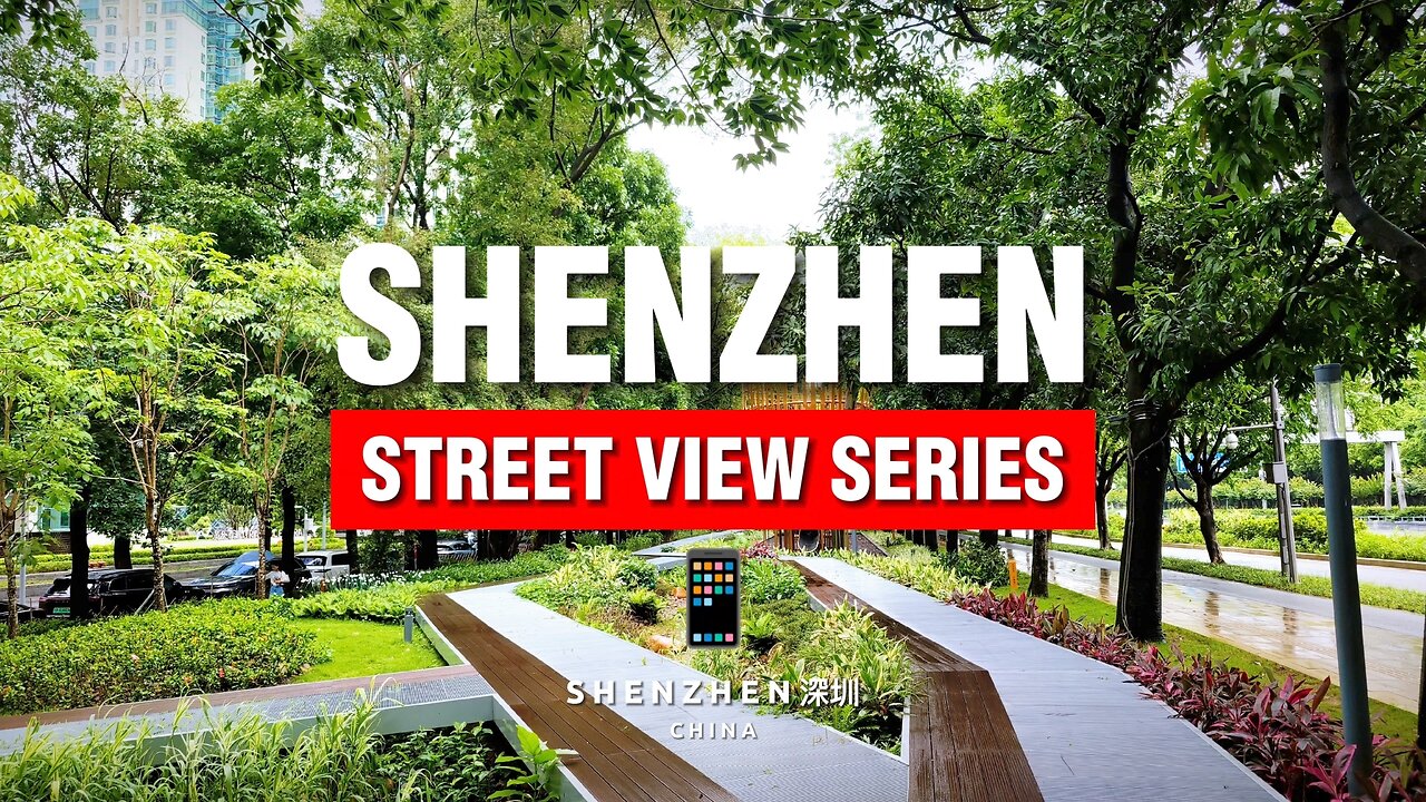 Shenzhen Street View for Mobile Ep. 6: Walking at a Roadside Greenway