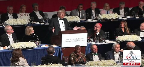 LIVE: Trump Addresses the Alfred E. Smith Memorial Foundation Dinner in NYC - 10/17/24