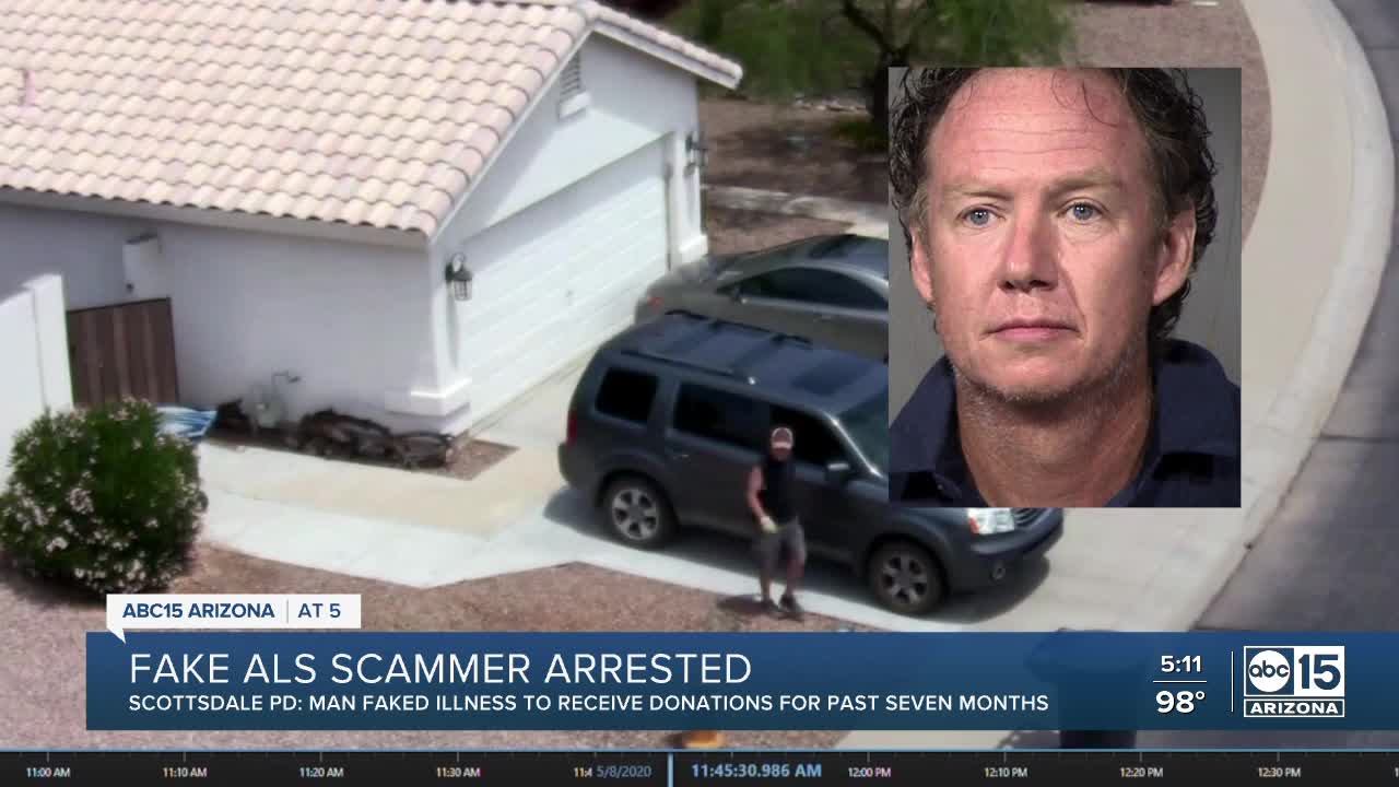 Fake ALS scammer arrested