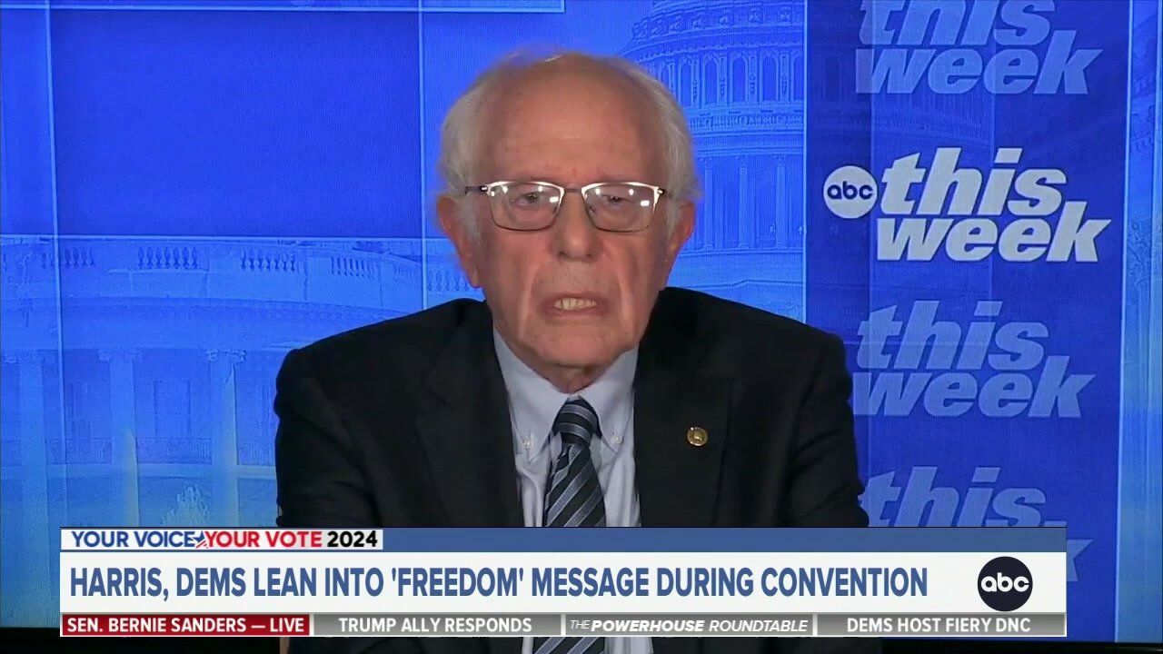 Sen. Bernie Sanders: The Harris Campaign Is 'Still Working Through Their Policies'