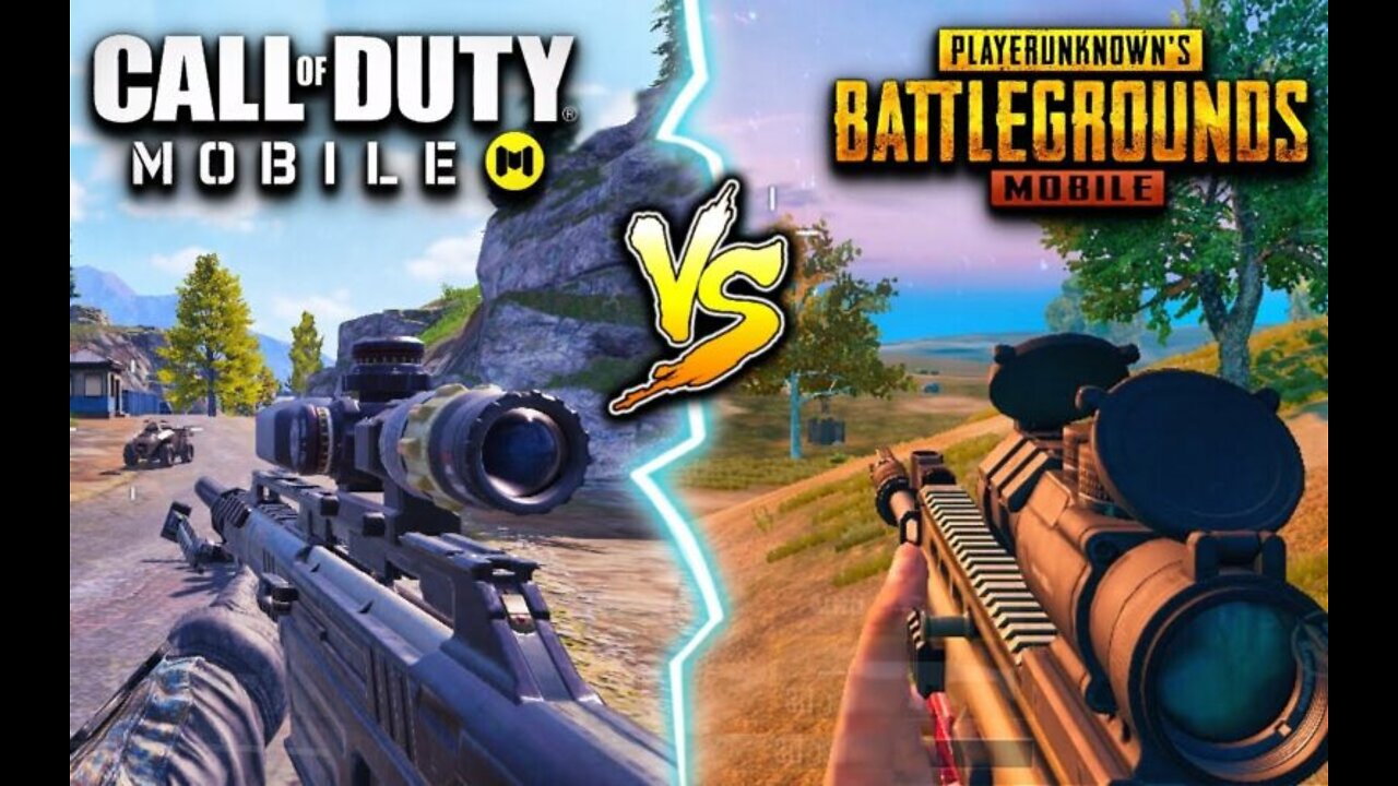 PUBG MOBILE VS CALL OF DUTY MOBILE