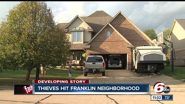 String of break-ins, robberies in Franklin leave community on edge