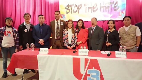 The UA3now1 Debate between UrsilaJung susanleenyc ChrisMarteNYC 5/4/23 62 Mott Street CACF