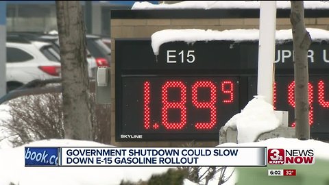 Shutdown could slow implementation of E-15