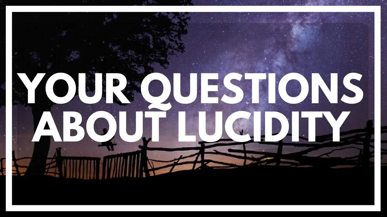 Answering Lucid Dreaming Questions (+ NEW VLOG CAMERA!)