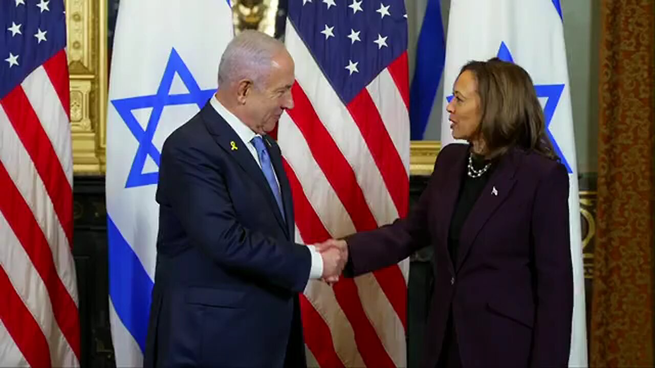 VP Kamala Harris holds bilateraly meeting with Israeli PM