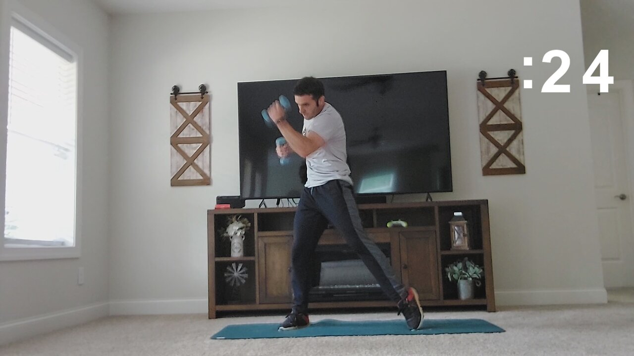 10 Min "Get Going" Workout #2: Jack, Lunge, Kick