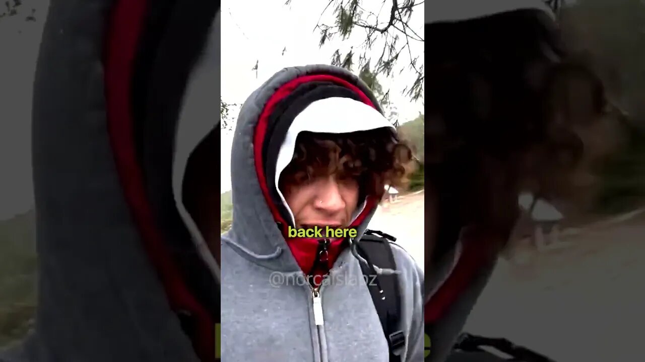 Caught in a Blizzard...🥶❄️#norcalslapz #bayarea #vlog #funny #fyp #shortsfeed #24hourschallenge