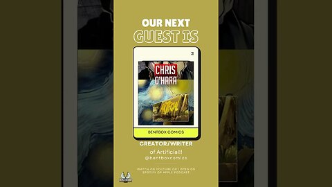 Our next guest is Chris O’Hara! Don’t miss this conversation! Right here at Worldatwarcomics podcast