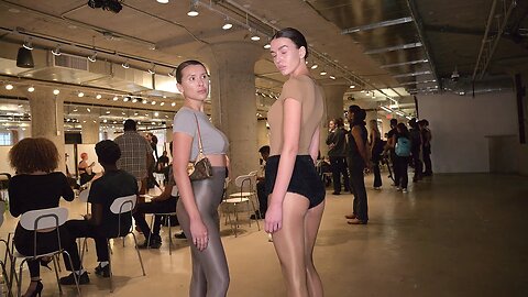 Two Russian Models Uliana and Oxi in the Artheartsfashion LAFW Casting in DTLA