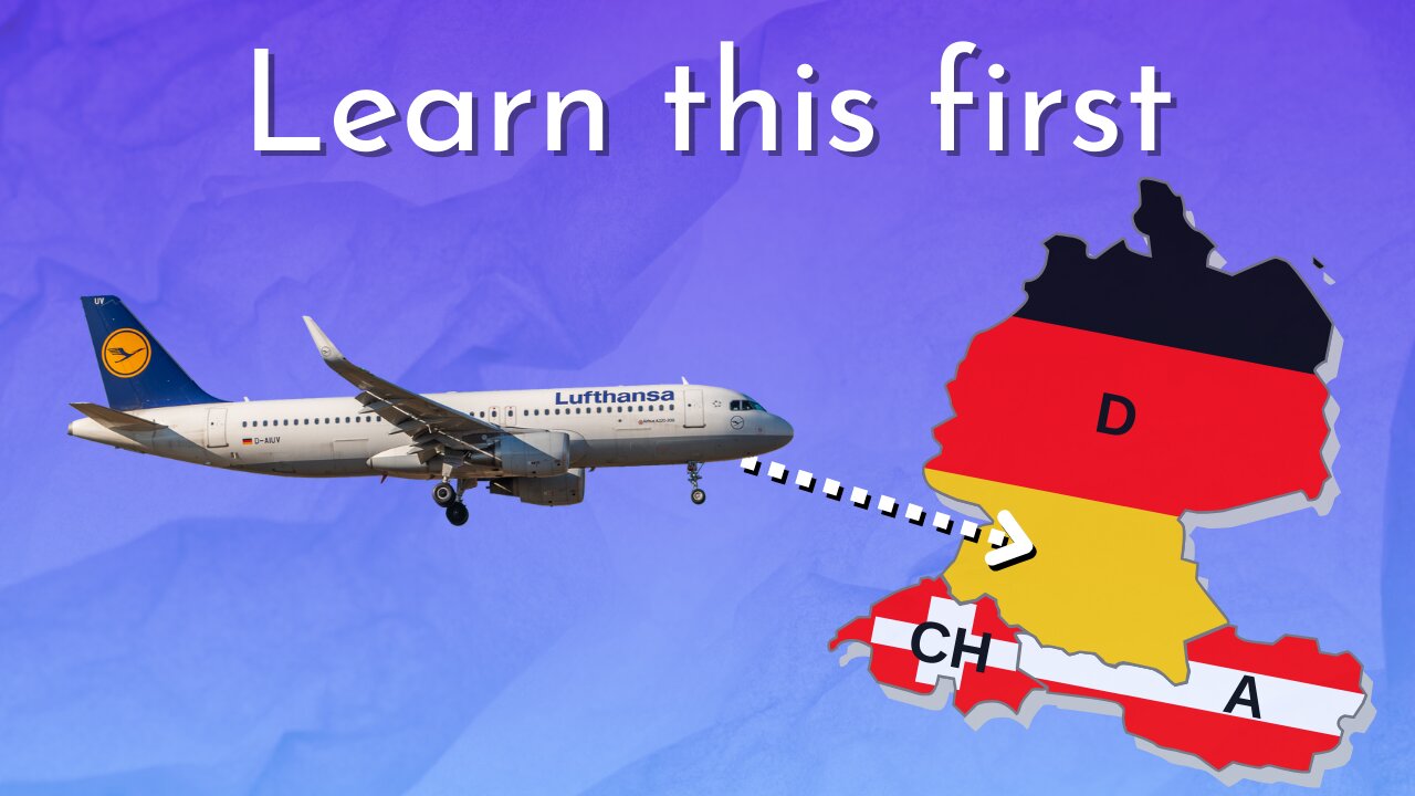 What to Study Before Traveling to Germany (or other German speaking areas)