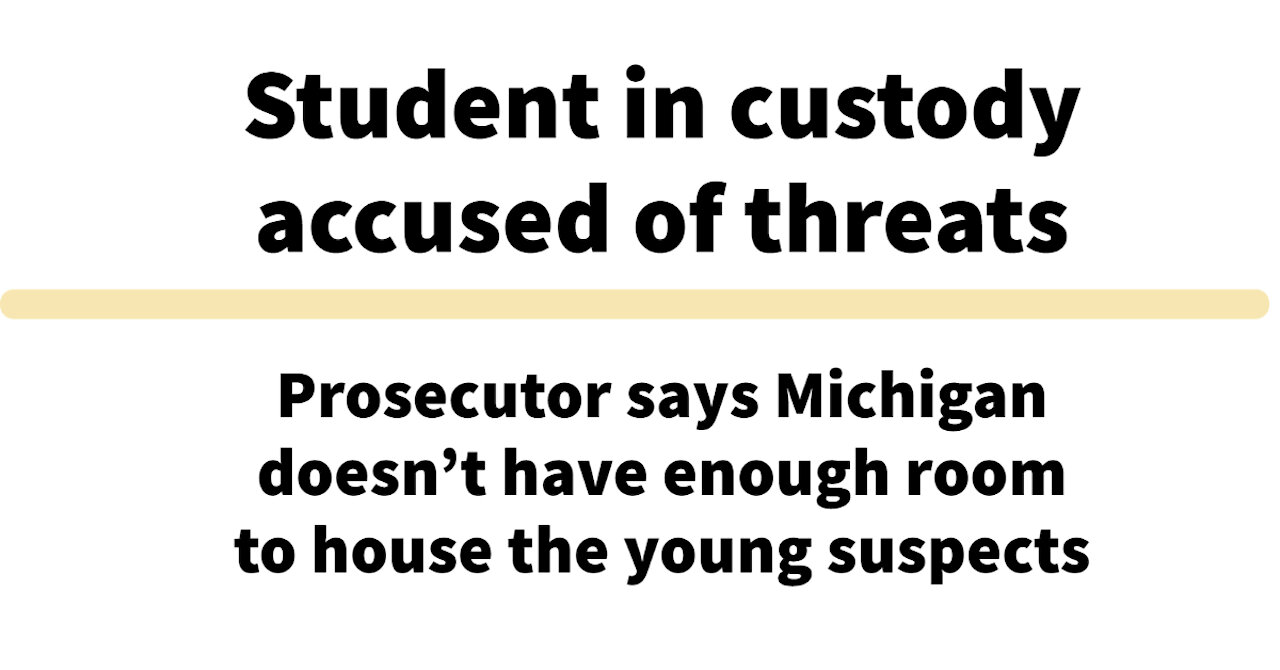 Michigan prosecutor says state is running out of beds for juvenile offenders.