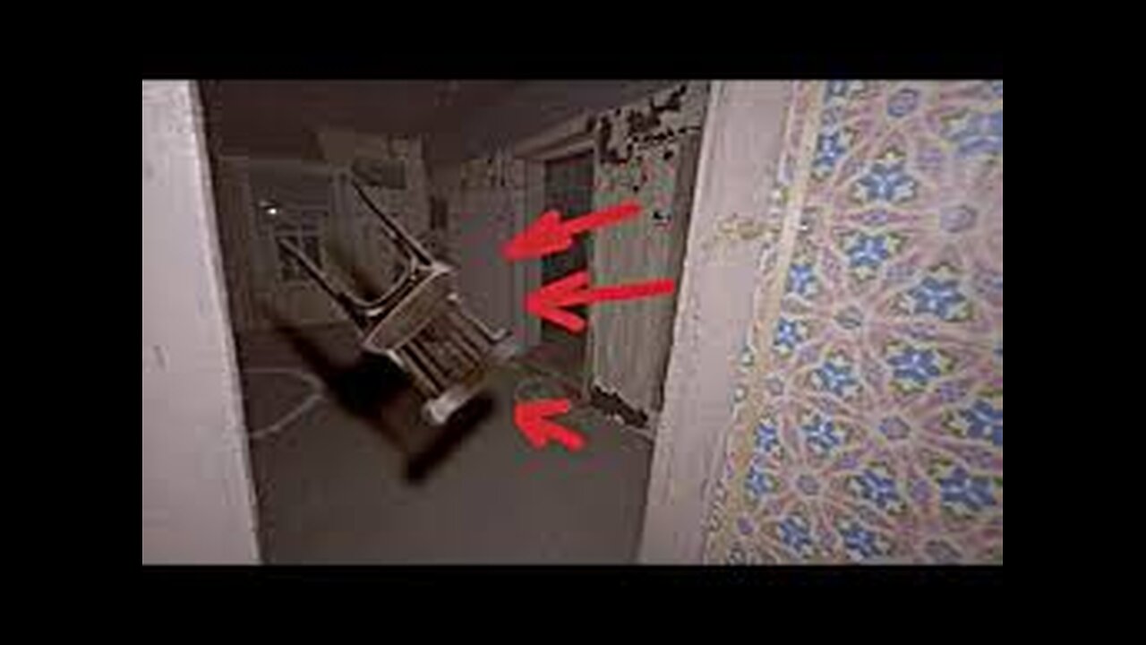 Ghost in this abandoned house, THE MOST DANGEROUS POLTERGEIST